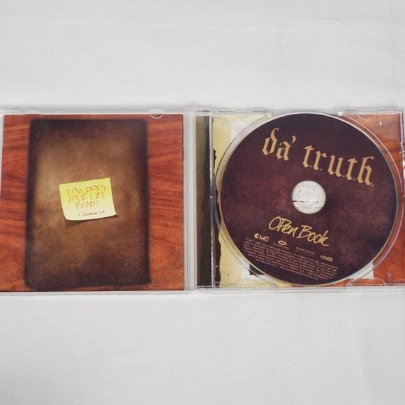 Da’ T.R.U.T.H. – Open Book (CD, 2007) – Christian Hip Hop ft. Tye Tribbett - Picture 2 of 3